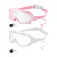 thumbnail image 2 of Gafas de natación de 2 piezas, antivaho, de visión amplia, para adultos, resistentes al agua, cómodas, profesionales, a prueba de fugas y ajustables. Estilo G, 2 of 8