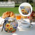 thumbnail image 4 of Cute Hummingbird Sunflower Tea Pots Cosy Cotton Tea Cosy for Teapots Dust Cover Breakfast Insulation Lid Warmer Tea Cosy Kitchen Coffee Table Decorative Accessories, 4 of 6