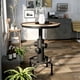 Furniture of America Zina Table de Bar Ronde en Métal Industriel en Noir Antique – image 6 sur 8