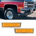 thumbnail image 3 of PIT66 Side Chrome Bezel Marker Light Pair Fit For Chevy Blazer GMC Jimmy C/K R Pickup, 3 of 9