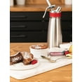 thumbnail image 3 of iSi North America Gourmet Cream/Food Whipper for All Hot and Cold Applications, 1 Quart, Stainless Steel/Red, 3 of 10