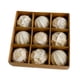 thumbnail image 2 of 9 piezas de pequeños colgantes navideños, adornos decorativos navideños, bolas navideñas colgantes para dorado, 2 of 9