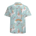 thumbnail image 3 of High Quality Hawaiian Shirts for Men Short Sleeve Aloha Beach Shirt Floral Summer Casual Button Down Shirts Blouses OKF6PW, 3 of 7