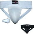 thumbnail image 5 of DEFY Jockstrap Men Groin Guard- MMA, Boxing, Martial Art, Kick Boxing, Muay Thai, Cricket Protector, White, XL, 5 of 5