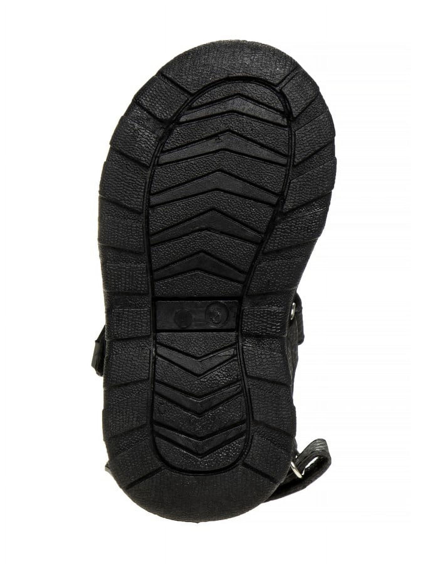 Beverly Hills Polo Club Boys Fisherman-Style Sport Sandals (Little Kid Sizes) - Black/Navy, 12