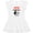 AA-White, variant on Inktastic English Setter Dog Gift Girls Toddler Dress