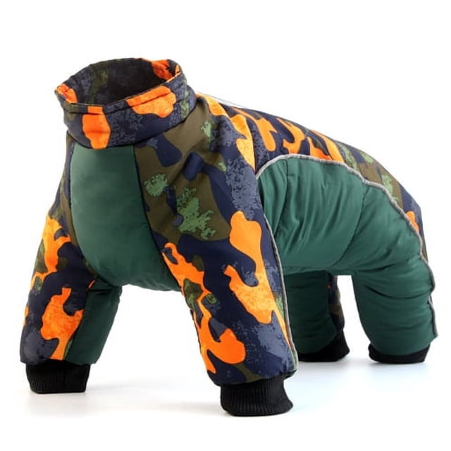 Ropa para perros de otoño e invierno Ropa cálida de algodón con forro de color carne Ropa para perros pequeños y medianos
