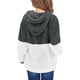 thumbnail image 2 of Niñas Fuzzy Fleece Pullover Hoodies Sudadera Casual Loose Outwear Coat con bolsillos 4-13 años Adepaton WMPH-1171-8, 2 of 7