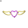 thumbnail image 1 of Neon Light Colorful Creative Heart Wing Wall Hanging Neon Sign Decorative Props Gift for Valentines Day, 1 of 10