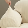 thumbnail image 4 of Sure Fit Stretch Pinstripe Sofa Slipcover, 4 of 4