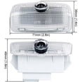 thumbnail image 3 of 4 luces LED con logotipo para proyector de puerta de bienvenida Infiniti Fx/G/M/Ex/Qx60/Qx70/Q60/Q70/Q50, 3 of 5