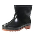 thumbnail image 2 of IUJSOY Rain Boots for Men Waterproof Rubber Boots Mud Boot Anti-Slip Short Ankle Boots, 2 of 8