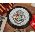 thumbnail image 3 of Juego de platos llanos con el escudo de Hogwarts de Harry Potter, 25 cm, 4 unidades, 3 of 7