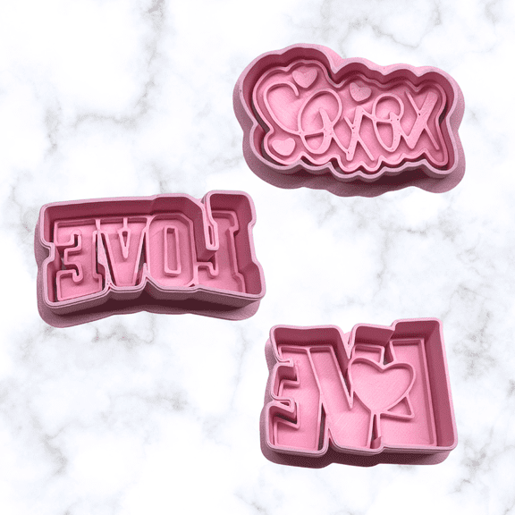 Love and Hugs Cutter and Embosser