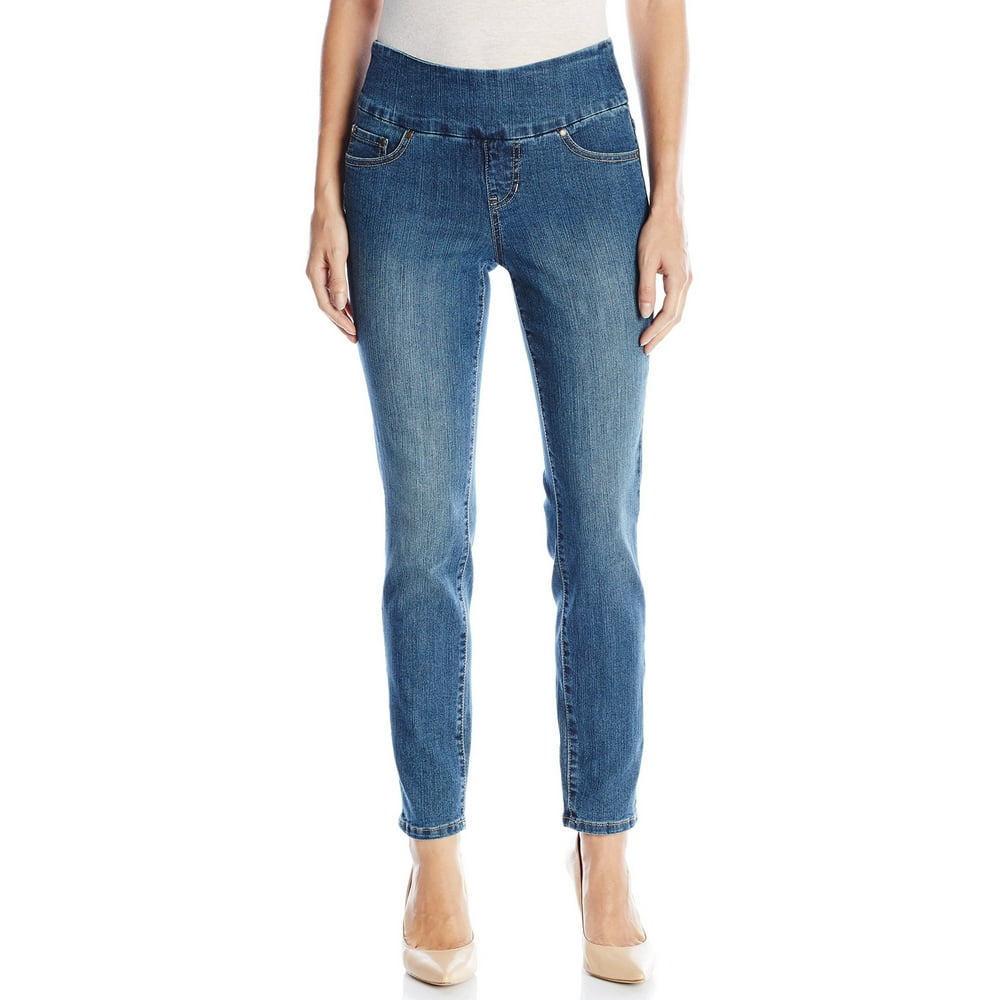 JAG Jeans - Jag Jeans NEW Blue Womens Size 12 Stretch Pull-On Amelia ...