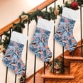 thumbnail image 3 of Ryvnso Christmas Stockings Birds and Christmas Candy 17.7" Large Stocking Decoration 1 Pack, 3 of 7