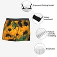 thumbnail image 6 of Disketp Sunflowers Men'S Boxer Briefs,Soft And Breathable Cotton Underwear With Comfortflex Waistband, 6 of 9