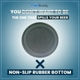 thumbnail image 6 of Frost Buddy Frost Buddy Universal Can Cooler - Fits All - Stainless Steel Can Cooler for 12 oz & 16 oz Regular or Slim Cans & Bottles - Stainless Steel Insulated Stainless Steel Royal Drink Sleeves, 6 of 7