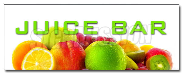 Smoothies Decal 14" Fresh Fruit Drink Concession Food Truck Vinyl Sign Sticker 