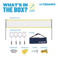 thumbnail image 5 of Triumph Competition Badminton Set with Steel Construction, 5 of 5