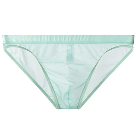 

Men s Low Rise Briefs Sexy Breathable Underwear Thong Lingerie See Through