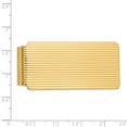 thumbnail image 3 of 14k Yellow Gold Mens Money Clip   For Dad Mens  For Him, 3 of 7