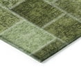thumbnail image 4 of Addison Rugs Chantille Indoor/Outdoor Transitional Patchwork Olive Washable Rectangle Rug, 1'8" x 2'6", 4 of 6