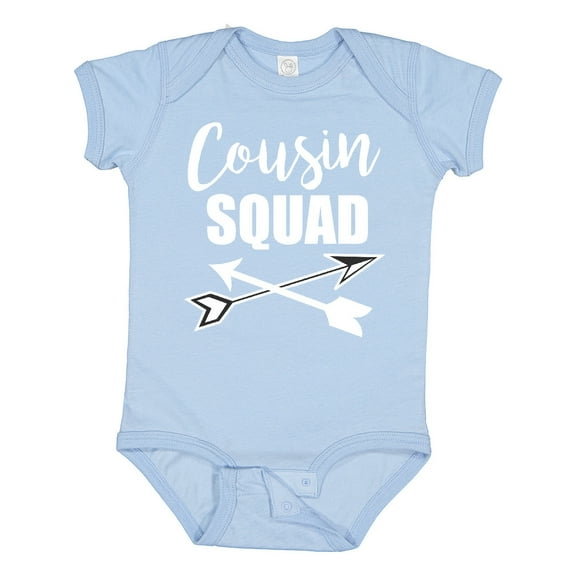 Inktastic Cousin Squad with Arrows Boys or Girls Baby Bodysuit