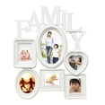 thumbnail image 2 of Flmtop Photo Frame Multi-sized White Plastic Hanging Picture Holder for Room Decor, 2 of 7