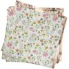 Floral & Rose Gold Foiled Paper Napkins - 16 Pack