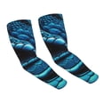 thumbnail image 2 of Lsque Blue Viper Snake Closeup Face Cooling Arm Sleeves for Men & Women -Compression Sleeves to Cover Arms for Working,Sun Sleeves for UV Protection,Breathable, Moisture-Wicking, 2 of 8