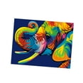 thumbnail image 4 of Animal Digital Oil Painting Artwork Frameless DIY Painting Colorful Abstract Wall Decoration Picture VA-0144, 4 of 9