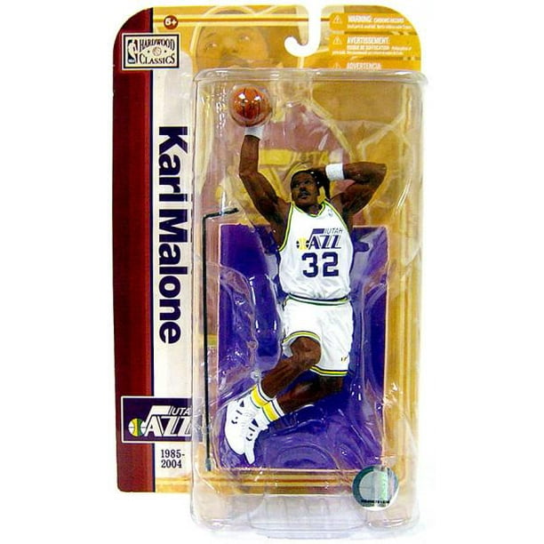 McFarlane NBA Sports Picks Legends Series 5 Karl Malone Action Figure  [White Jersey Variant]