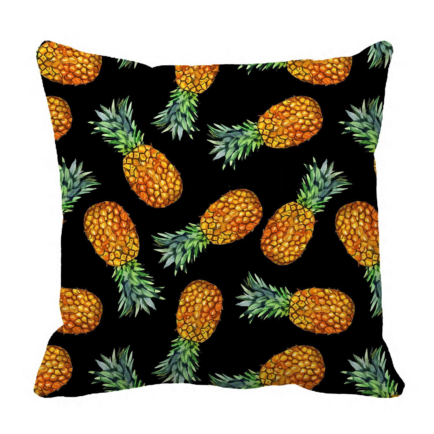 PHFZK Tropical Beach Pillow Case, Hawaiian Pineapple Pillowcase Throw