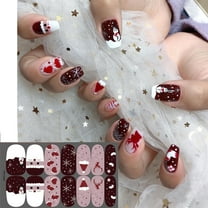 Christmas Nail Stickers Manicure Accessories Fashion Decorations for