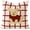 Scratched Line Dog, variant on MOCOFO Embroidered Fleece Throw Pillow Covers, 18x18 Inch, Terrier Dog Puppy Design, Soft Decorative Cushion Cases for Sofa Couch Bed, Christmas Farmhouse Home Decor (Dog in Apple)