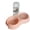 Pink, variant on Dog Bowls, Food and Water Bowl Set with Water Dispenser, Stainless Steel Pet Feeding Bowl for Cats and Small Dogs, Pink