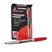 thumbnail image 3 of Skilcraft 7520-01-511-4324 Marqueur Permanent Pointe Fine, Rouge (Lot de 12), Noir, 3 of 3
