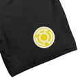 thumbnail image 2 of Green Lantern Core Blackest Night Sinestro Corps Yellow Lantern Logo Mens Sweat Shorts, 2 of 5