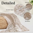 thumbnail image 3 of Brown Coastal Throw Pillow Cover 16 x 24 Inch Decorative Pillow Cover Summer Ocean Sea Ombre Starfish Corals Lumbar Pillowcase Seasonal Rectangle Cushion Case for Couch Sofa Bed Living Room, 3 of 9