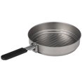 thumbnail image 3 of Sartén de titanio Lixada 1100ml Sartén de titanio Sartén ultraligera para parrilla con asa plegable Lixada  Sartén de titanio, 3 of 7