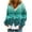 Green, variant on qucoqpe Women's 2025 Fall Winter Fashion Floral Printed Button V Neck Long Sleeve Sweaters Warm Fleece Comfy Flannel Cardigan Tops Outwear Winter Clothing for Women
