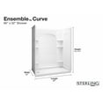 thumbnail image 2 of Sterling 72180120 Ensemble 60" 4 Piece Shower Module - Off White, 2 of 5