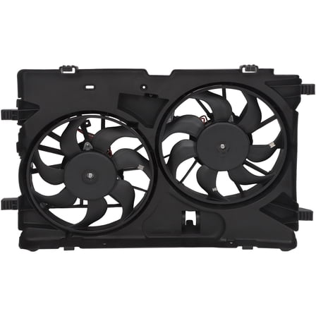 CCIYU Radiator or Condenser Cooling Fan Fit for 2010 2011 2012 for Ford Fusion for Lincoln MKZ