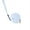 White Round (Blue Rope Loop), variant on Automatic Retractable Pet Leash Round Square Small Dog Cat 2M3M Sturdy Outdoor
