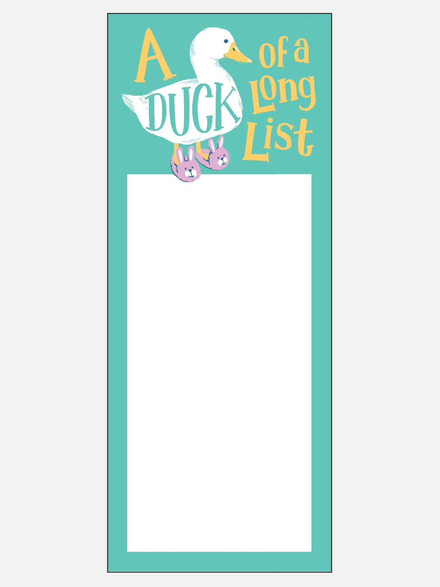 Details about   Hatley Little Blue House Get The Duck Out Of The Kitchen Notepads 