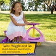 thumbnail image 6 of Lil’ Rider Wiggle Car for Ages 3 and Up - Twist, Wiggle, and Go (Pink), 6 of 8