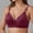 Wine, variant on HUAXUN Wireless Bras No Underwire Bra Comfy Soft Yoga Bralette Comfortable Bra with Breathable Design