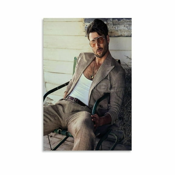 Glen Powell Actor Poster Canvas Painting Posters And Prints Wall Art Pictures For Living Room Bedroom Decor