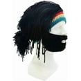 thumbnail image 6 of YEKEYI Creative Barbarian Knit Beard Hat Funny Knit Hat Wig Beanie Hat Facemask Removable Beard, 6 of 6